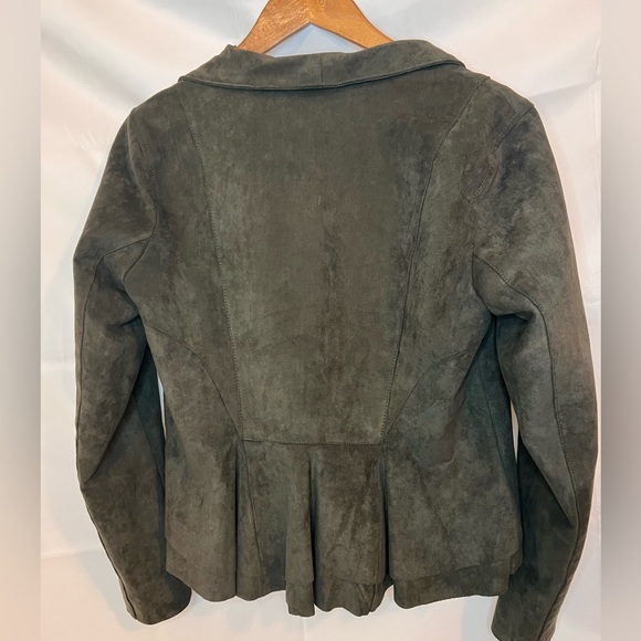 Suede bcbg bomber jacket - Picture 4 of 6